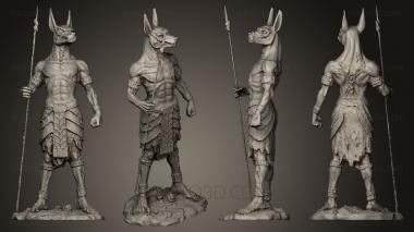 Figurines heroes, monsters and demons (STKM_0414) 3D model for CNC machine